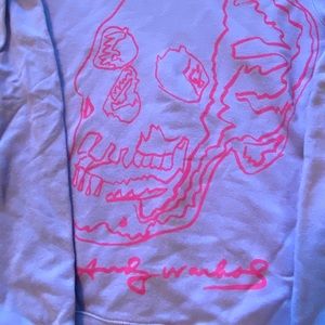 SPRZ Andy Warhol Skull Hoodie